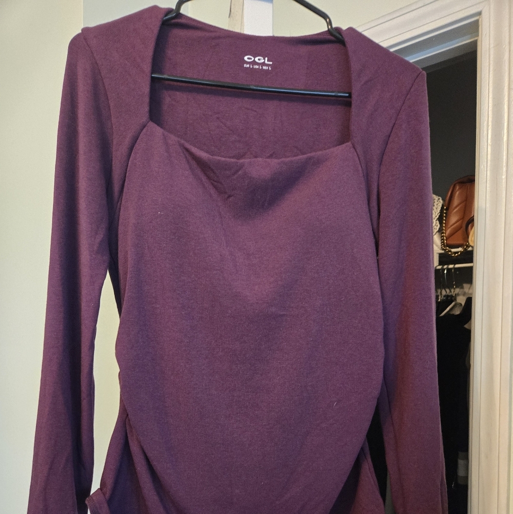 OGL Women's Rich Purple Long Sleeve Top